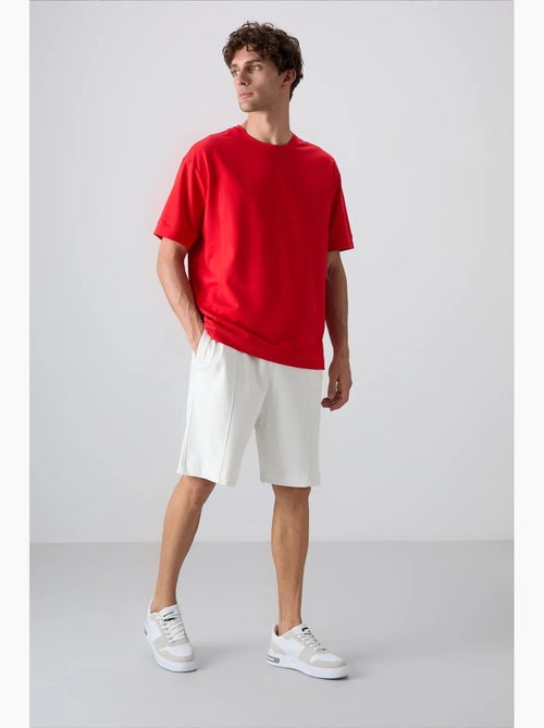 Short de jogging maille tommy - Kiabi Short de jogging maille tommy - Kiabi