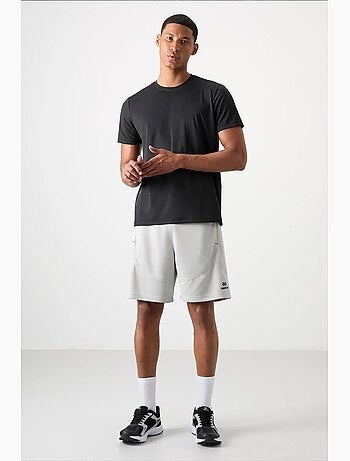 Short de jogging uni maille tommy