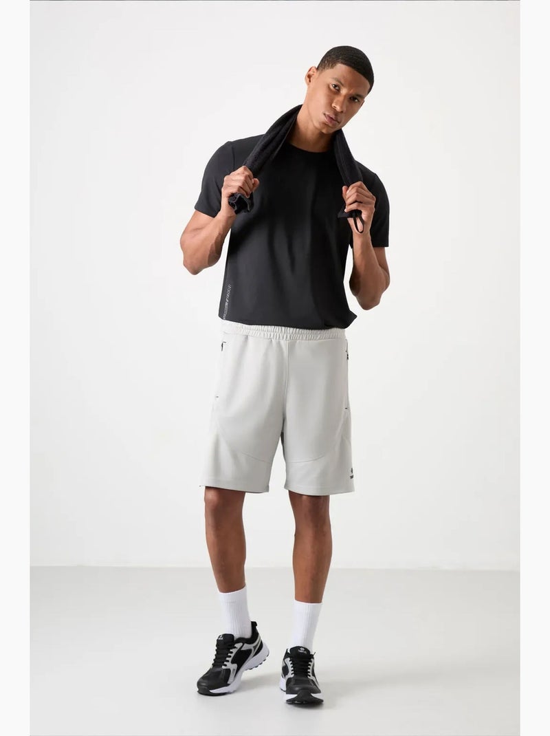 Short de jogging uni maille tommy Blanc cassé - Kiabi
