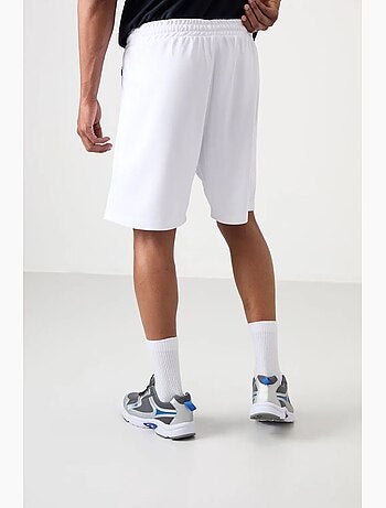 Short de jogging uni maille tommy