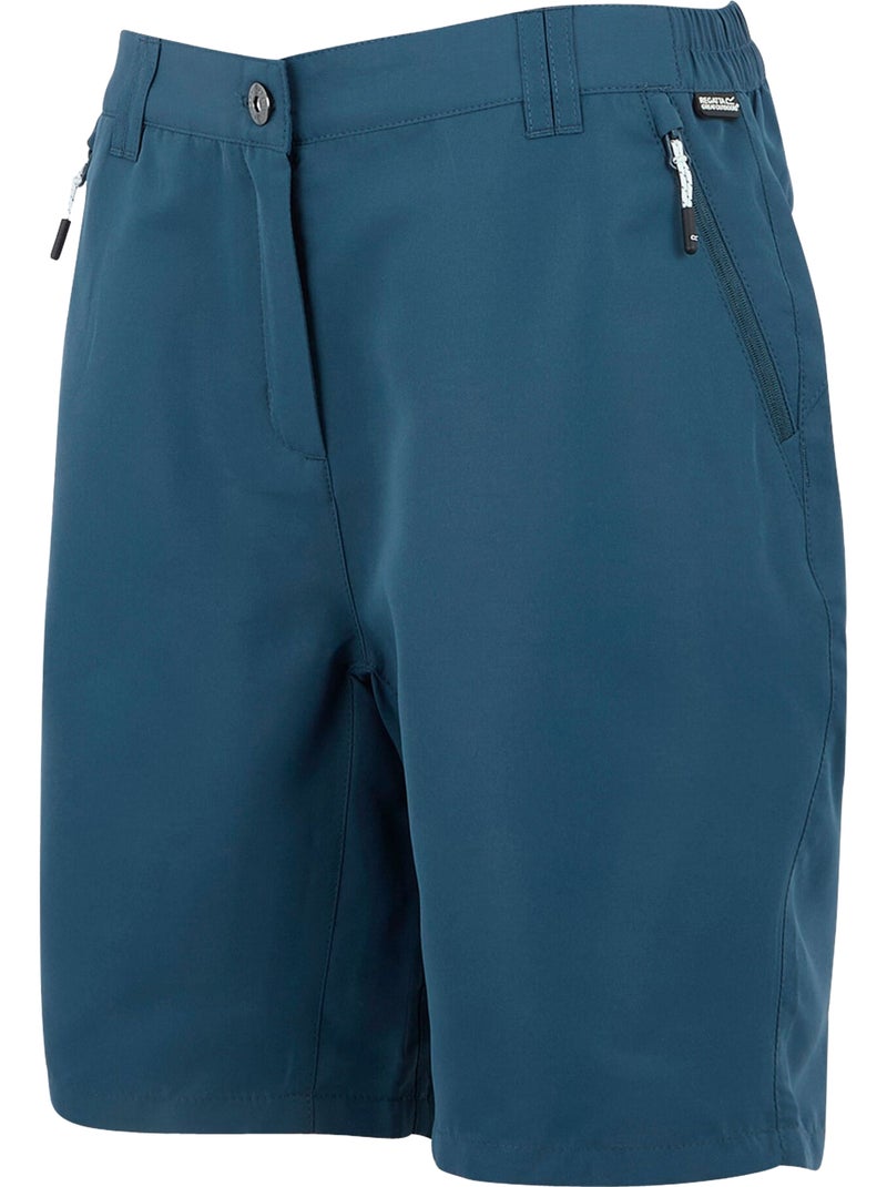 Short de marche à taille semi-élastiquée chaska - regatta Bleu foncé - Kiabi