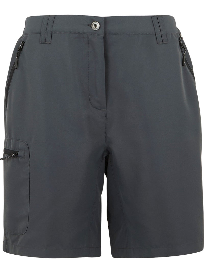 Short de marche à taille semi-élastiquée chaska - regatta Gris foncé - Kiabi