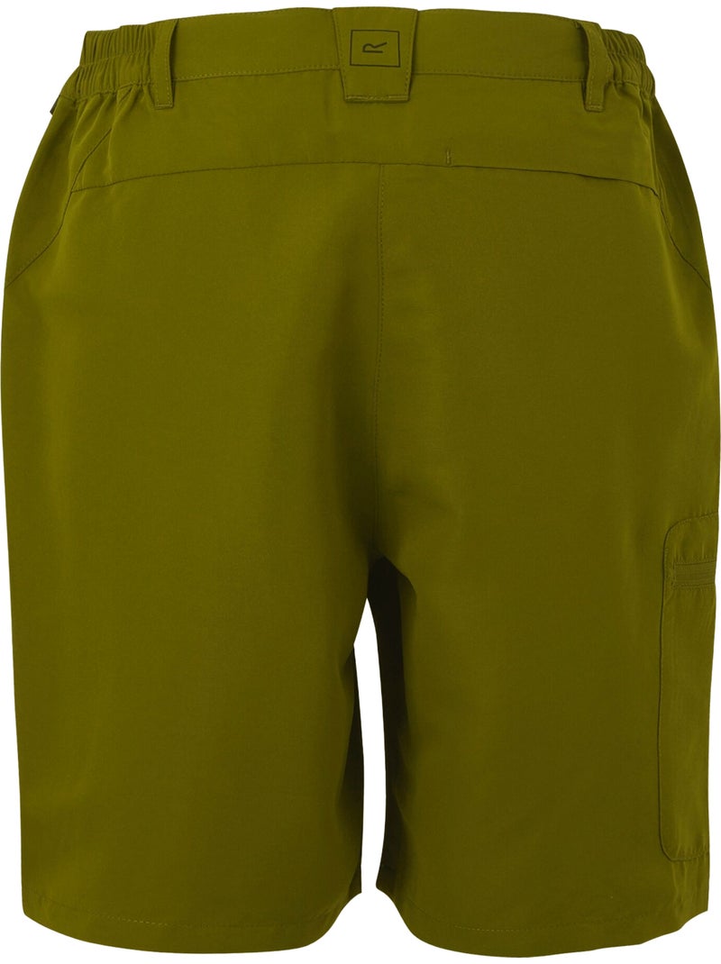 Short de marche à taille semi-élastiquée chaska - regatta Vert kaki - Kiabi