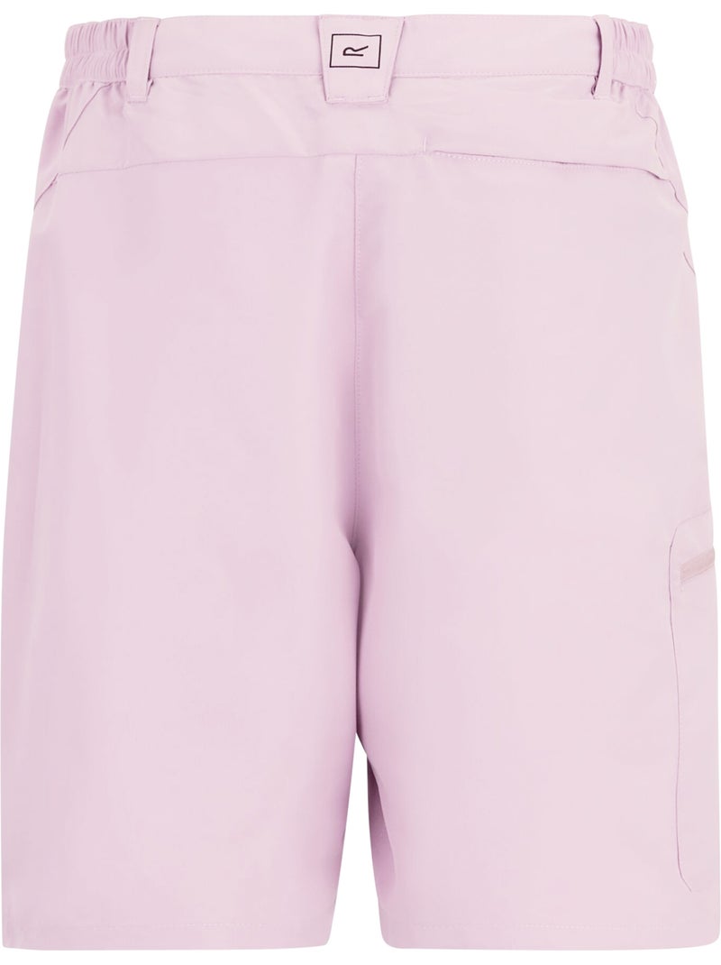 Short de marche à taille semi-élastiquée chaska - regatta Violet - Kiabi