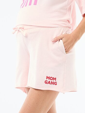 Short de maternité en French Terry