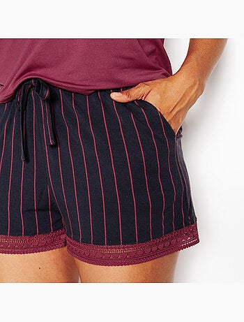 Short de pyjama camille - rougegorge lingerie
