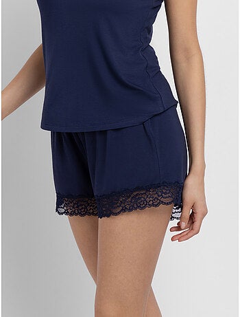 Short de pyjama en dentelle Dorina