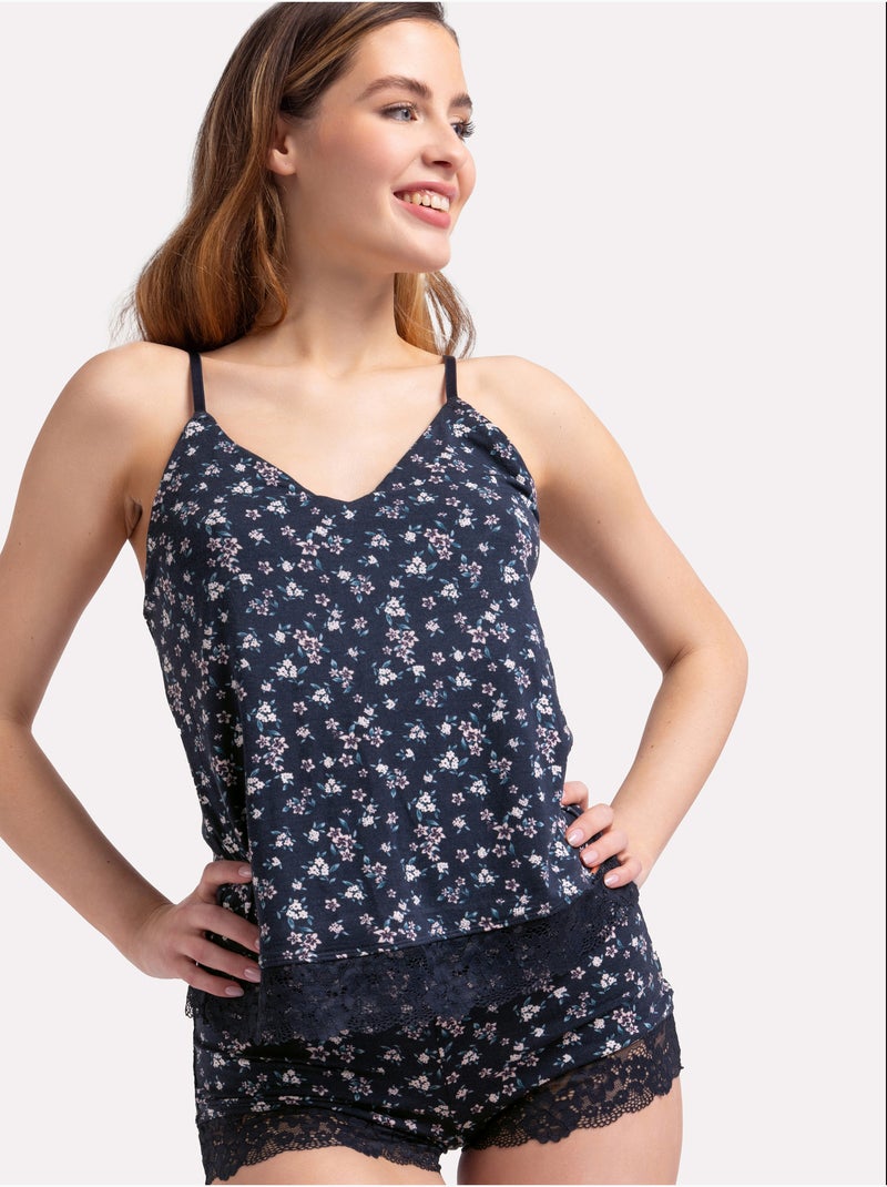 Short de pyjama nerida Dorina Bleu marine - Kiabi