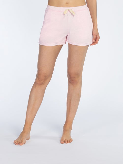 Short de pyjama PASTEL rose - MELISSA BROWN - Kiabi Short de pyjama PASTEL rose - MELISSA BROWN - Kiabi