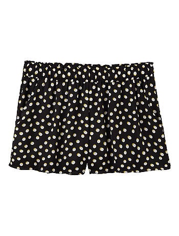 Short de pyjama satin Hally - RougeGorge Lingerie