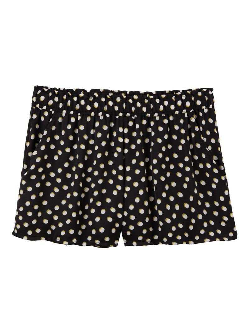 Short de pyjama satin Hally - RougeGorge Lingerie Noir Multicolore - Kiabi