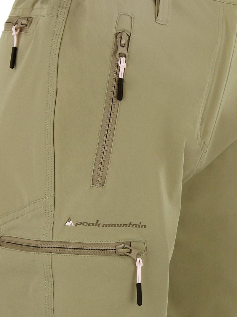 Short de randonnée   ASSOR - PEAK MOUNTAIN Beige - Kiabi