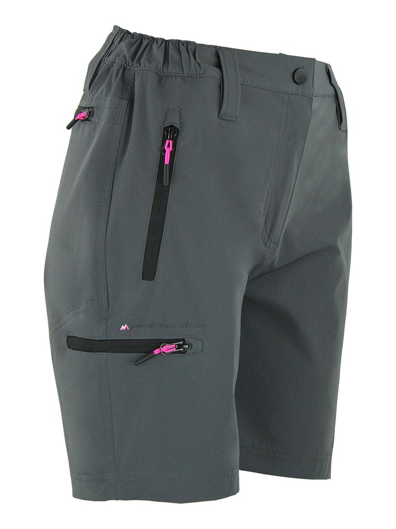 Short de randonnée   ASSOR - PEAK MOUNTAIN Gris - Kiabi