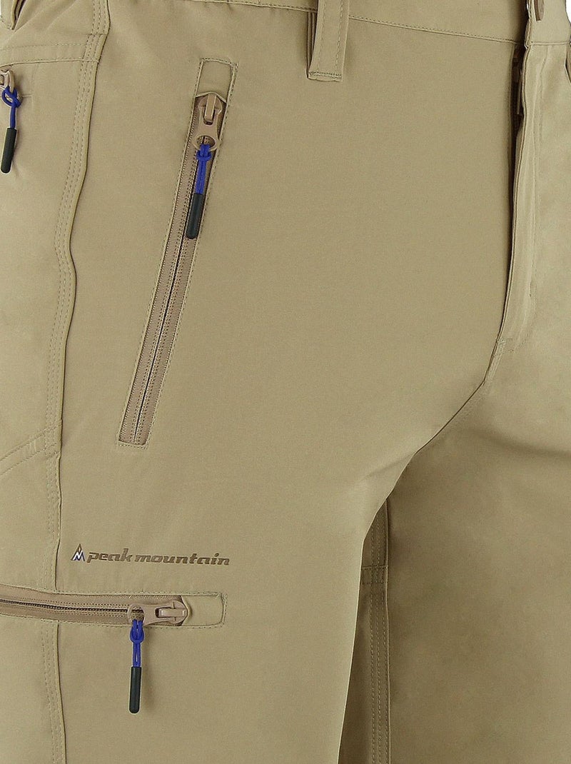 Short de randonnée   CESSOR - PEAK MOUNTAIN Beige - Kiabi