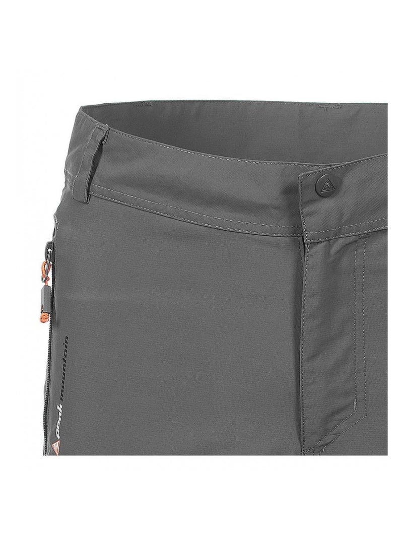 Short de randonnée   CUAD - PEAK MOUNTAIN Gris - Kiabi