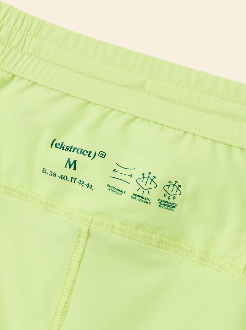 Short de running - (ekstract) Jaune - Kiabi