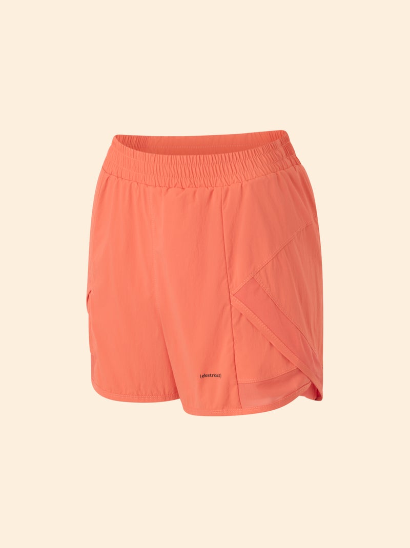 Short de running - (ekstract) Orange - Kiabi
