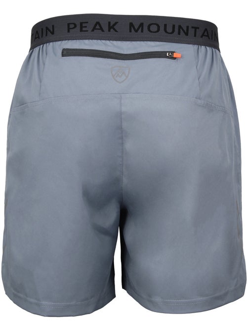 SHORT DE RUNNING TRAIL CRAN HOMME - PEAK MOUNTAIN - Kiabi SHORT DE RUNNING TRAIL CRAN HOMME - PEAK MOUNTAIN - Kiabi