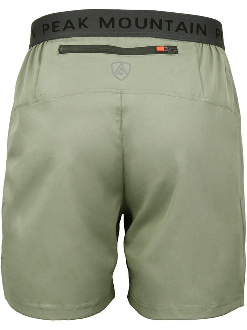 SHORT DE RUNNING TRAIL CRAN HOMME - PEAK MOUNTAIN - Kiabi SHORT DE RUNNING TRAIL CRAN HOMME - PEAK MOUNTAIN - Kiabi