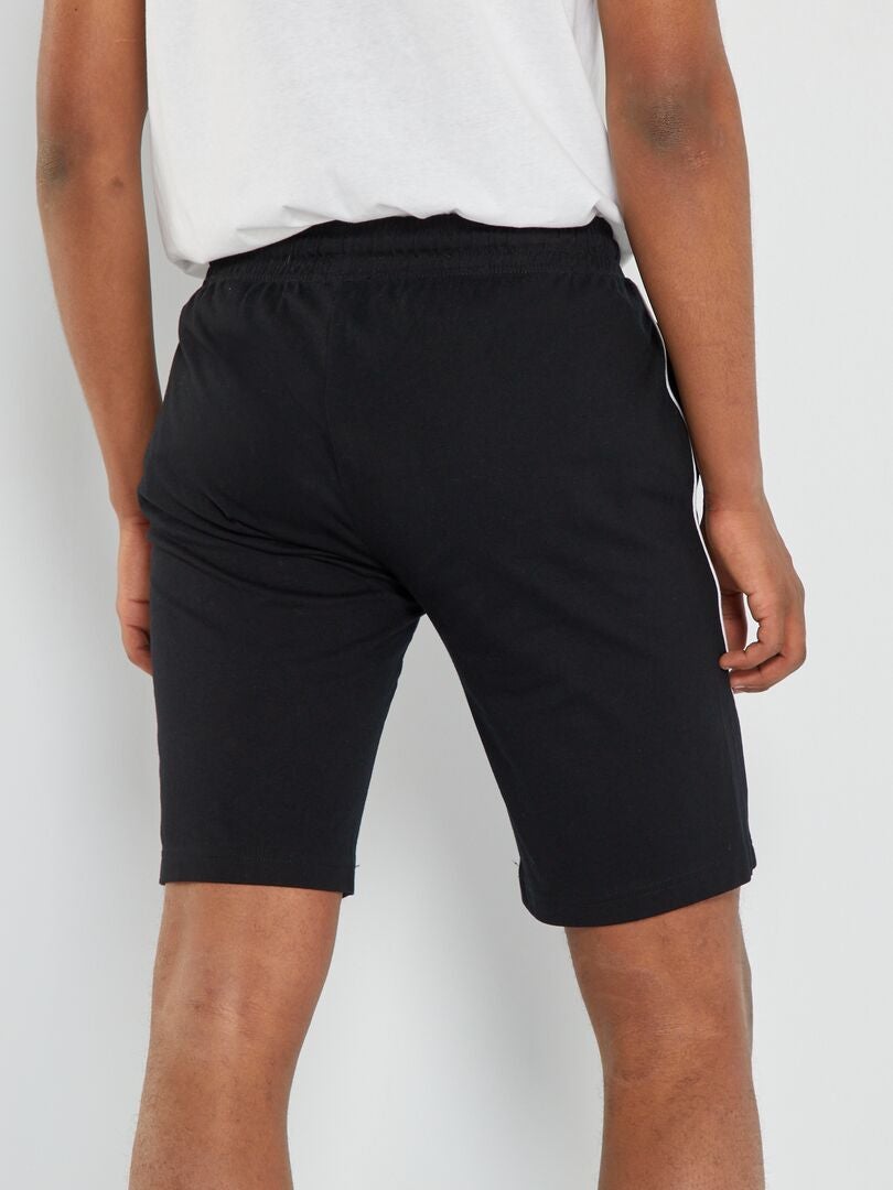 Short de sport - Lot de 2 Gris/noir - Kiabi