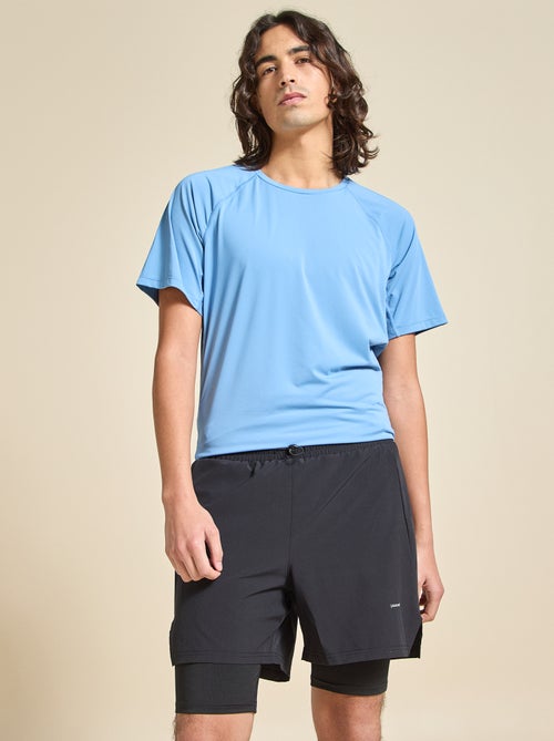 Short de sport 2 en 1 - (ekstract) - Kiabi