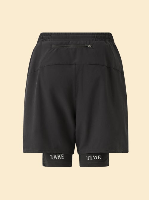 Short de sport 2 en 1 - (ekstract) - Kiabi
