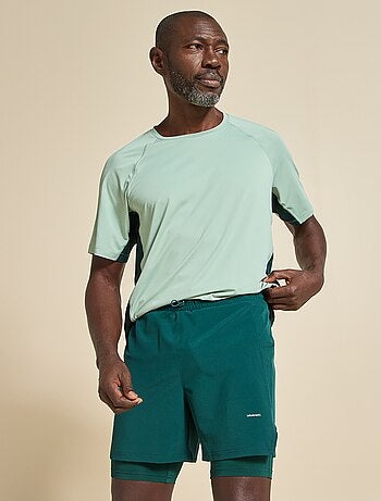 Short de sport 2 en 1 - (ekstract)