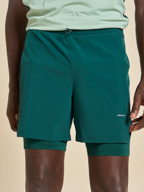 Short de sport 2 en 1 - (ekstract) - Kiabi