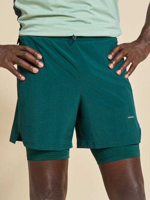 Short de sport 2 en 1 - (ekstract) - Kiabi