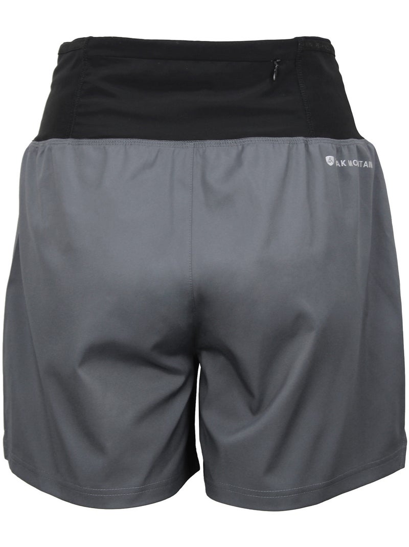 Short de sport ACTORI - PEAK MOUNTAIN gris anthracite - Kiabi