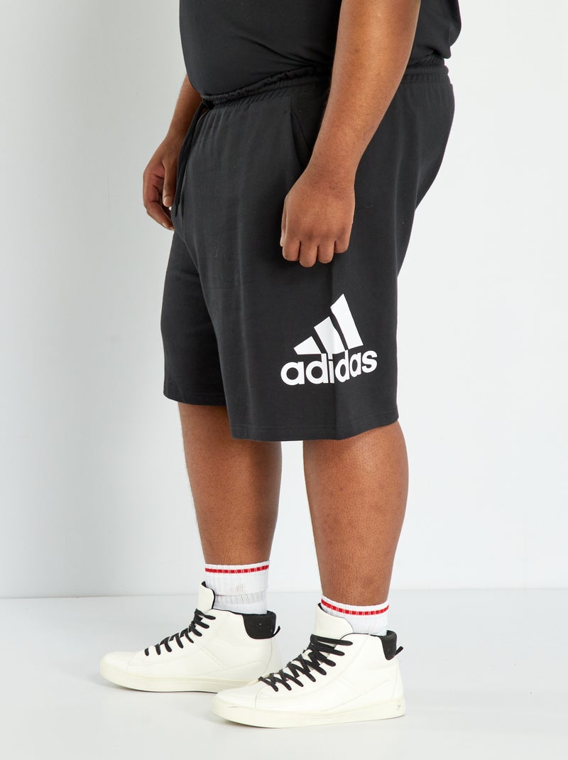 Short de sport 'adidas' en molleton Noir - Kiabi