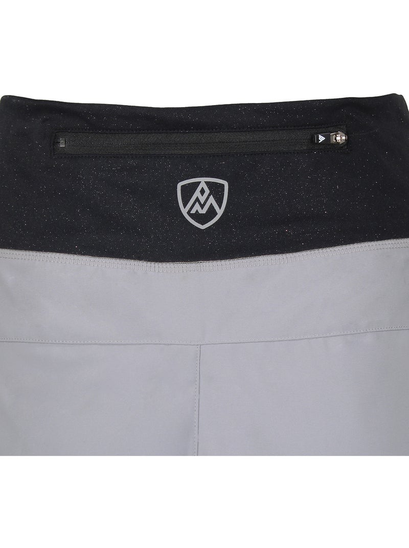 Short de sport ARUNING - PEAK MOUNTAIN Gris perle - Kiabi