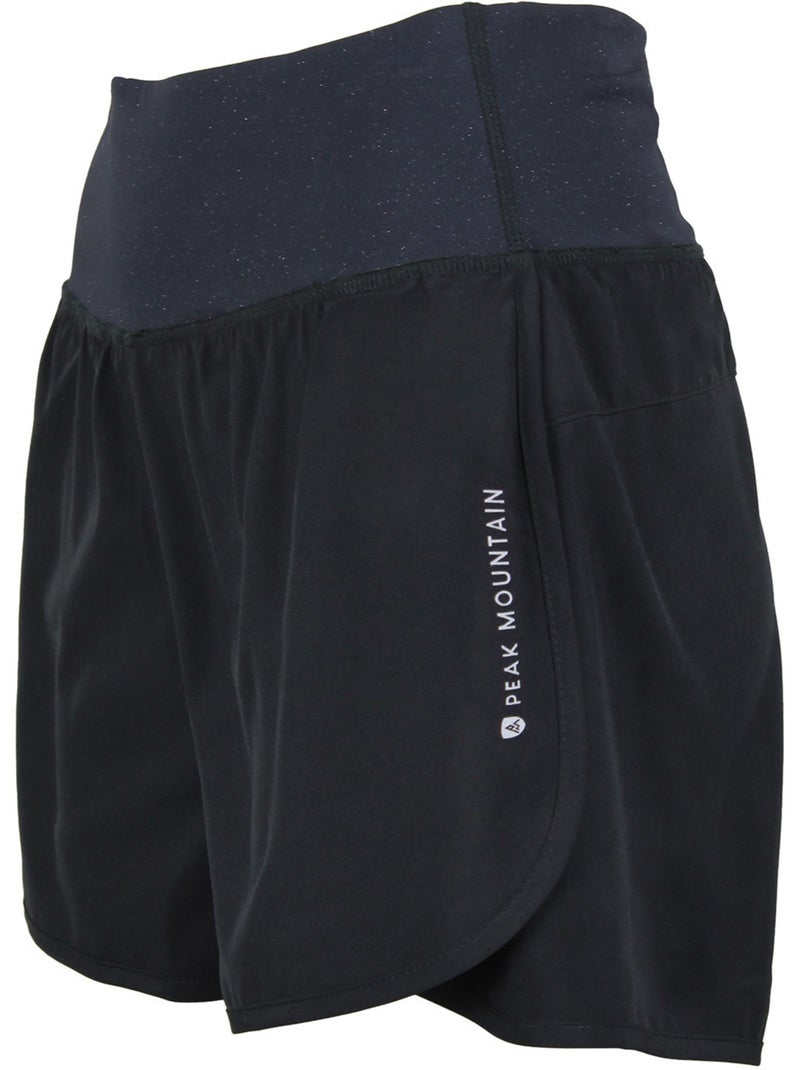 Short de sport ARUNING - PEAK MOUNTAIN Noir Noir - Kiabi