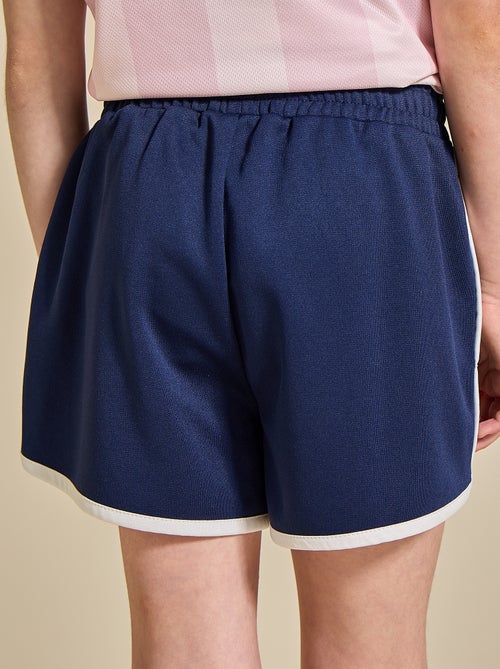 Short de sport avec bandes contrastées - (ekstract) - Kiabi Short de sport avec bandes contrastées - (ekstract) - Kiabi