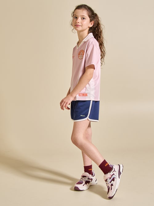 Short de sport avec bandes contrastées - (ekstract) - Kiabi Short de sport avec bandes contrastées - (ekstract) - Kiabi