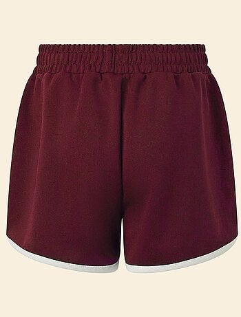 Ekstract - Short de sport avec bandes contrastées