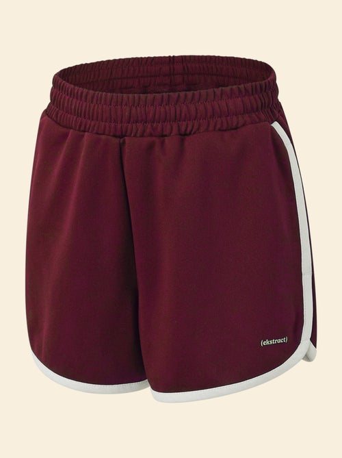 Short de sport avec bandes contrastées - (ekstract) - Kiabi Short de sport avec bandes contrastées - (ekstract) - Kiabi
