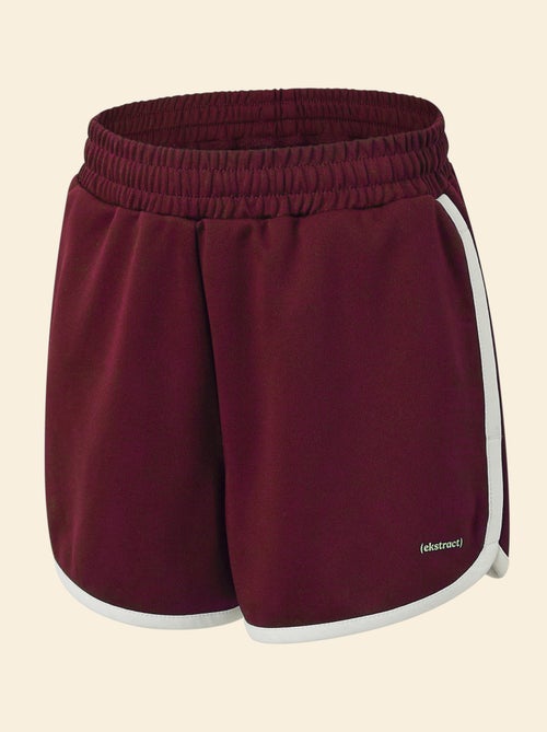 Short de sport avec bandes contrastées - (ekstract) - Kiabi