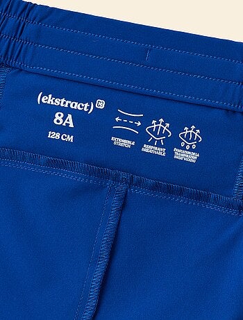 Ekstract - Short de sport avec poche zippée au dos
