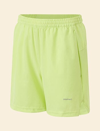Ekstract - Short de sport avec poche zippée au dos