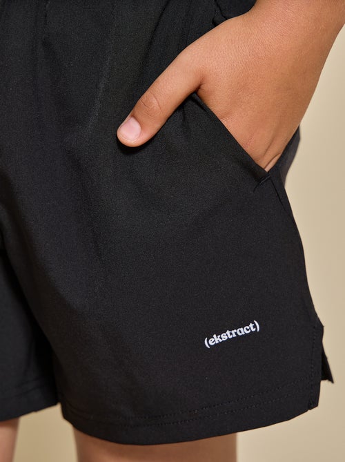 Short de sport avec poche zippée au dos - (ekstract) - Kiabi
