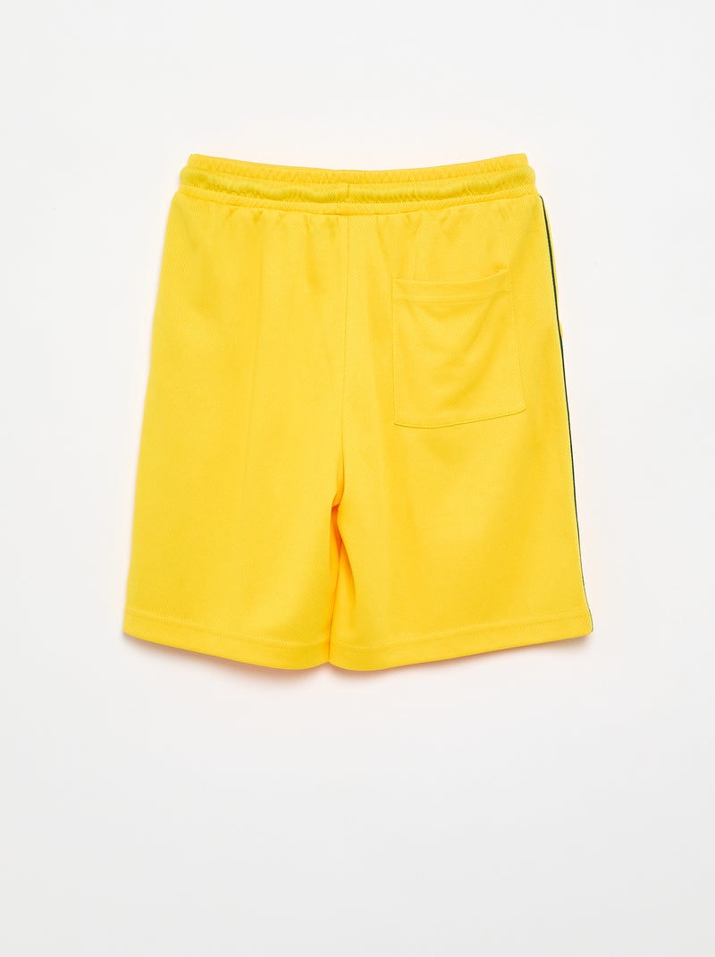 Short de sport Brésil Jaune - Kiabi
