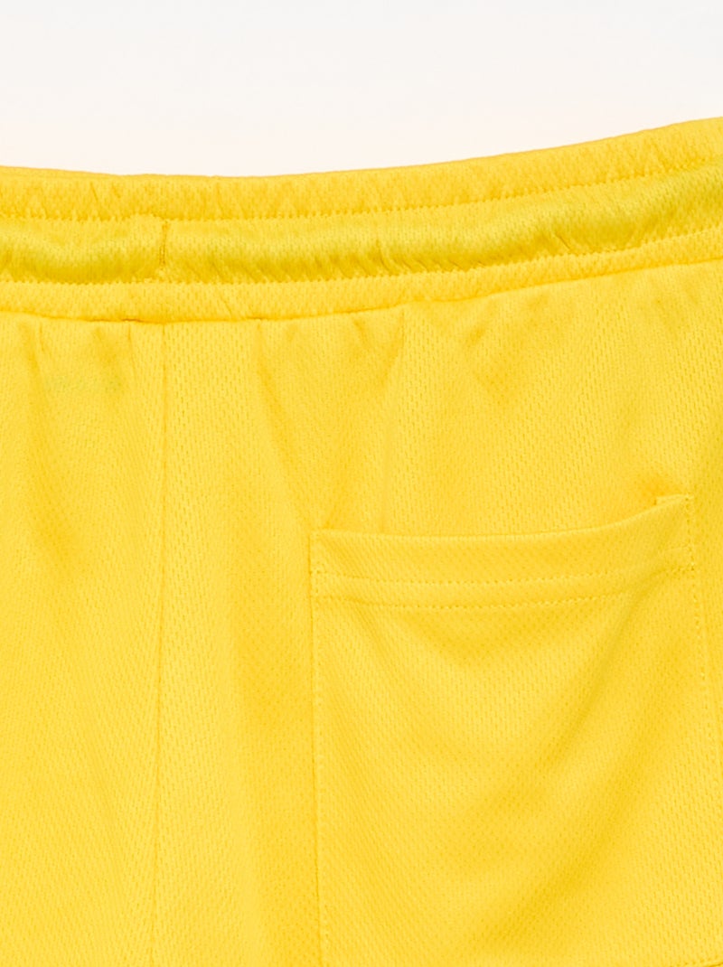 Short de sport Brésil Jaune - Kiabi