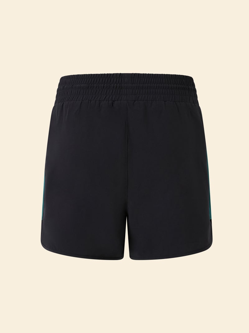 Short de sport color block - (ekstract) Noir - Kiabi