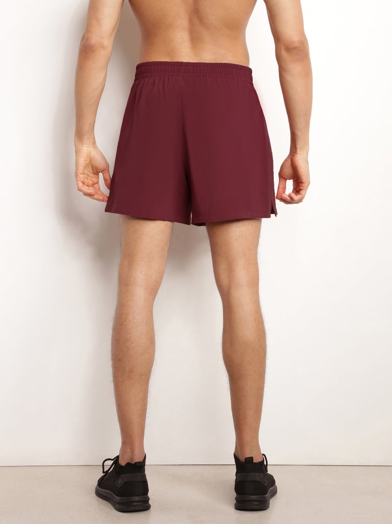 Short de sport Dim Move Bordeaux - Kiabi