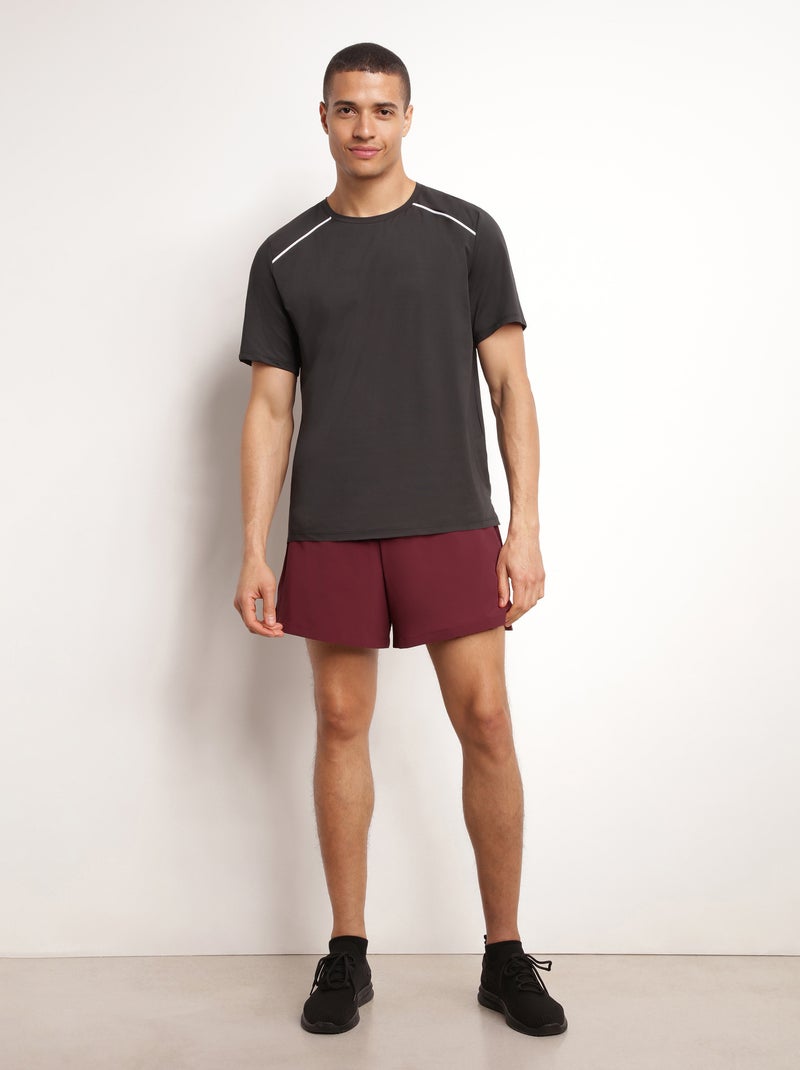 Short de sport Dim Move Bordeaux - Kiabi