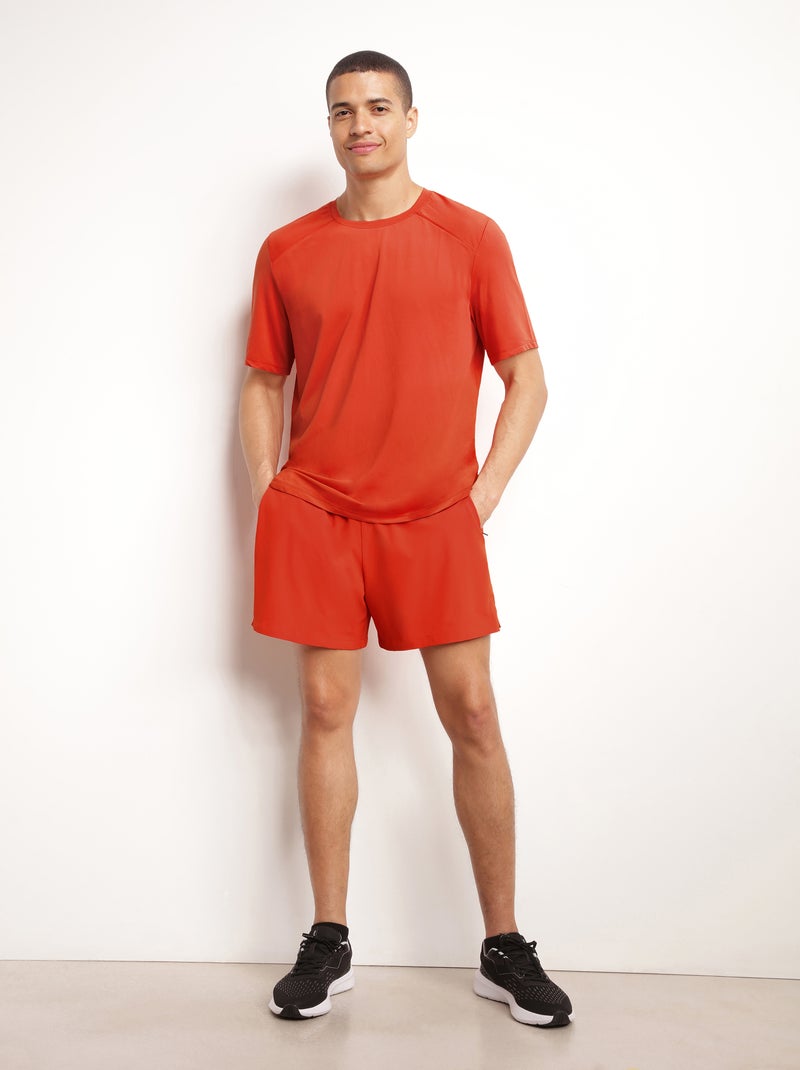 Short de sport Dim Move Orange - Kiabi