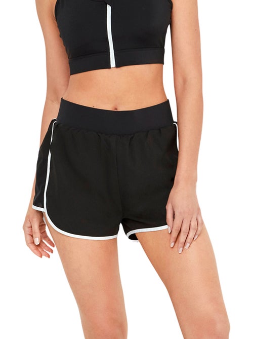 Short de sport double couche tech st8 - Kiabi Short de sport double couche tech st8 - Kiabi