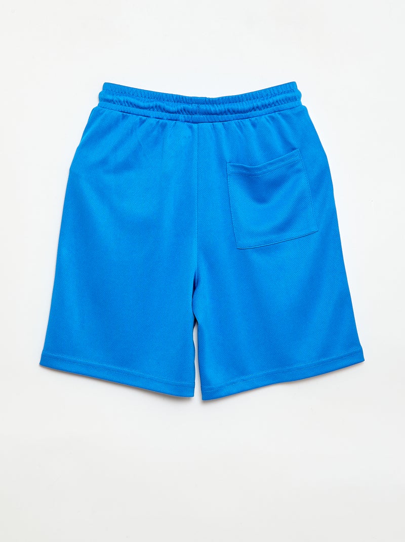 Short de sport Italie Bleu - Kiabi