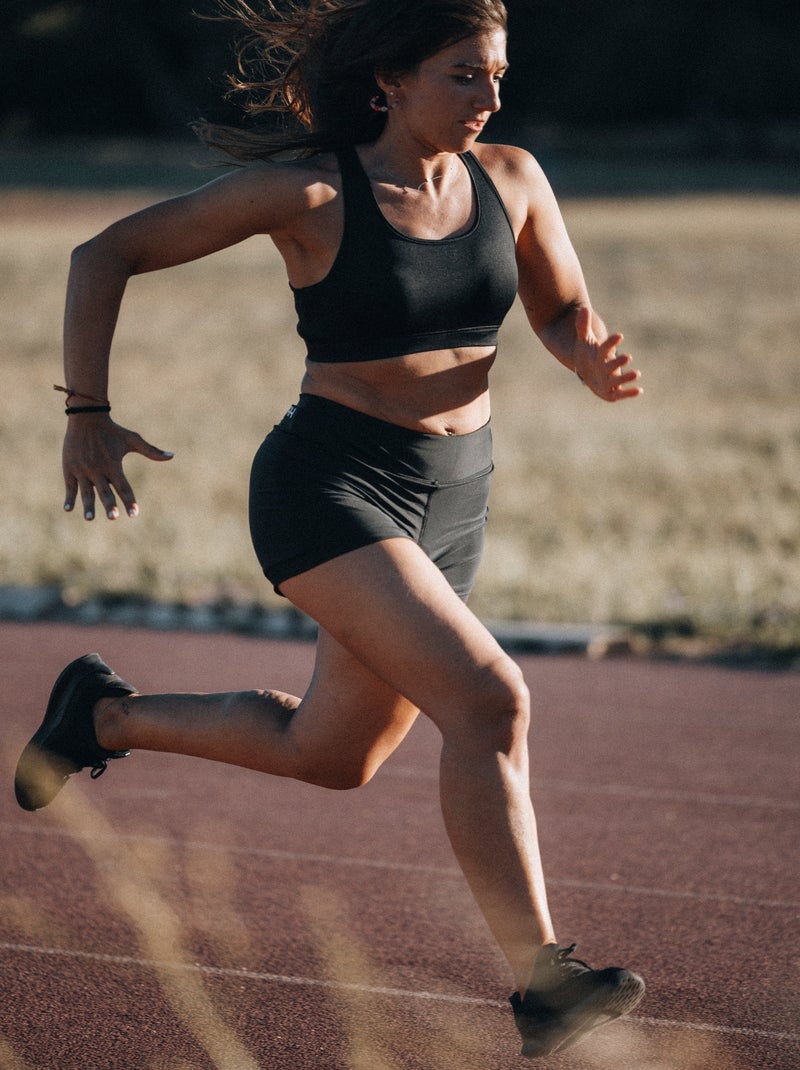 Short de sport menstruel Noir - Kiabi